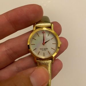 Small Gold Kate Spade watch